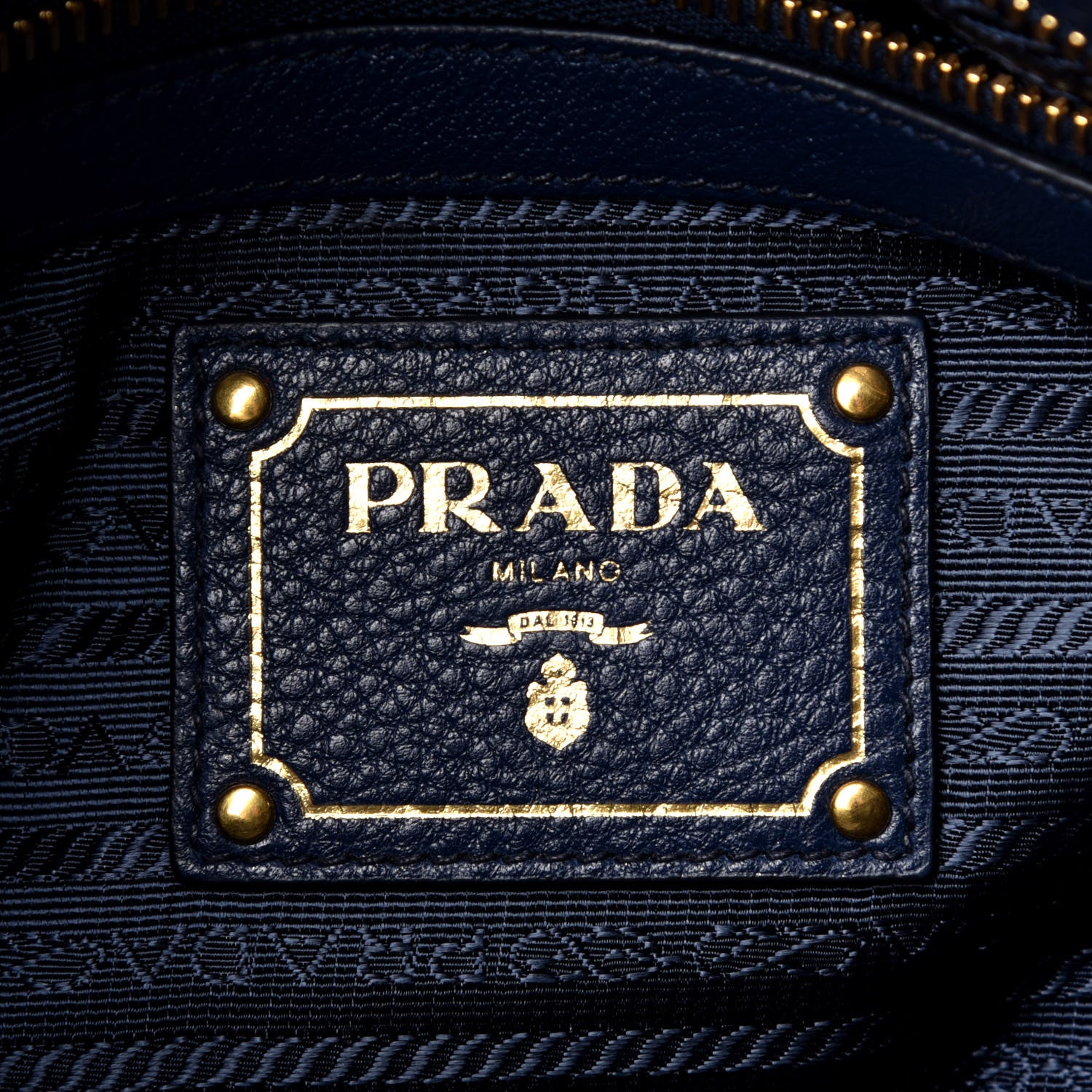 Prada Vitello Phenix Bauletto Baltico 7 of 10