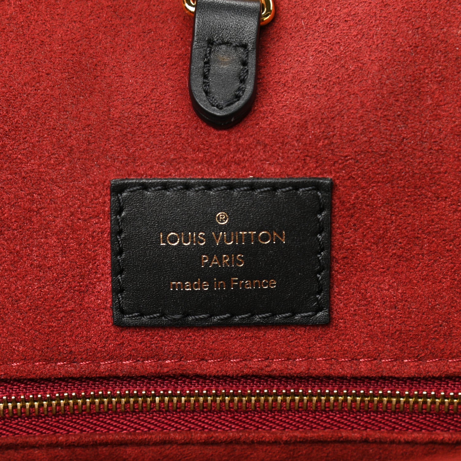 Louis Vuitton Empreinte Monogram Giant Onthego MM Black Beige 6 of 11