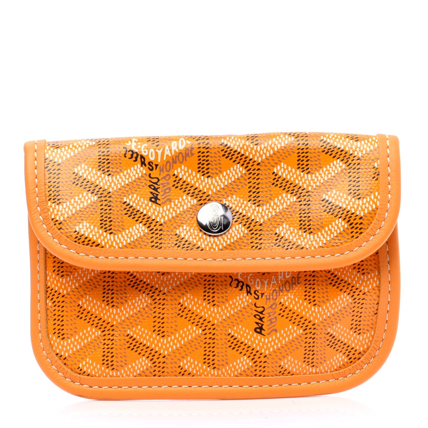 Goyardine Mini Anjou Pouch Yellow