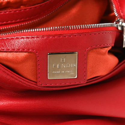 Fendi Calfskin Mama Baguette Red 6 of 9