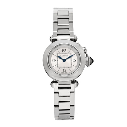 Cartier Stainless Steel 27mm Miss Pasha Quartz Watch Silver 1 of 4