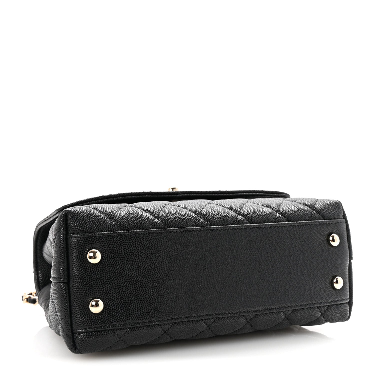 Chanel Caviar Quilted Mini Coco Handle Flap Black 4 of 10