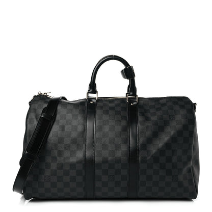 Louis Vuitton Damier Graphite Keepall Bandouliere 45 1 of 10