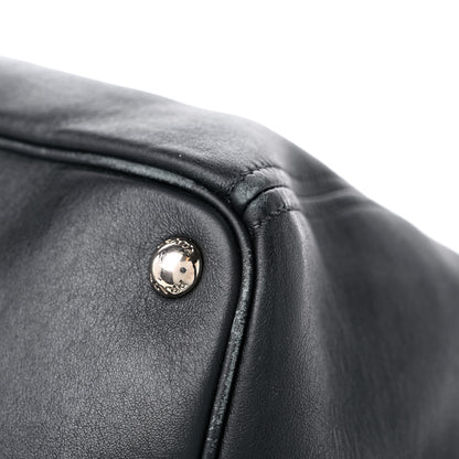 Prada Soft Calf Satchel Black 8 of 18