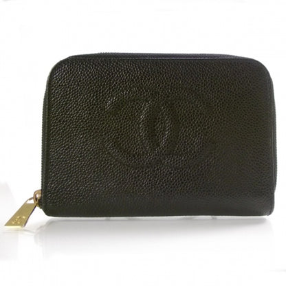 Chanel Caviar Zip Wallet Black 1 of 9
