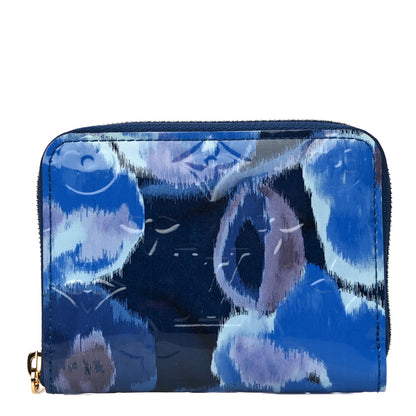 Louis Vuitton Vernis Ikat Zippy Coin Purse Grand Blue 1 of 8