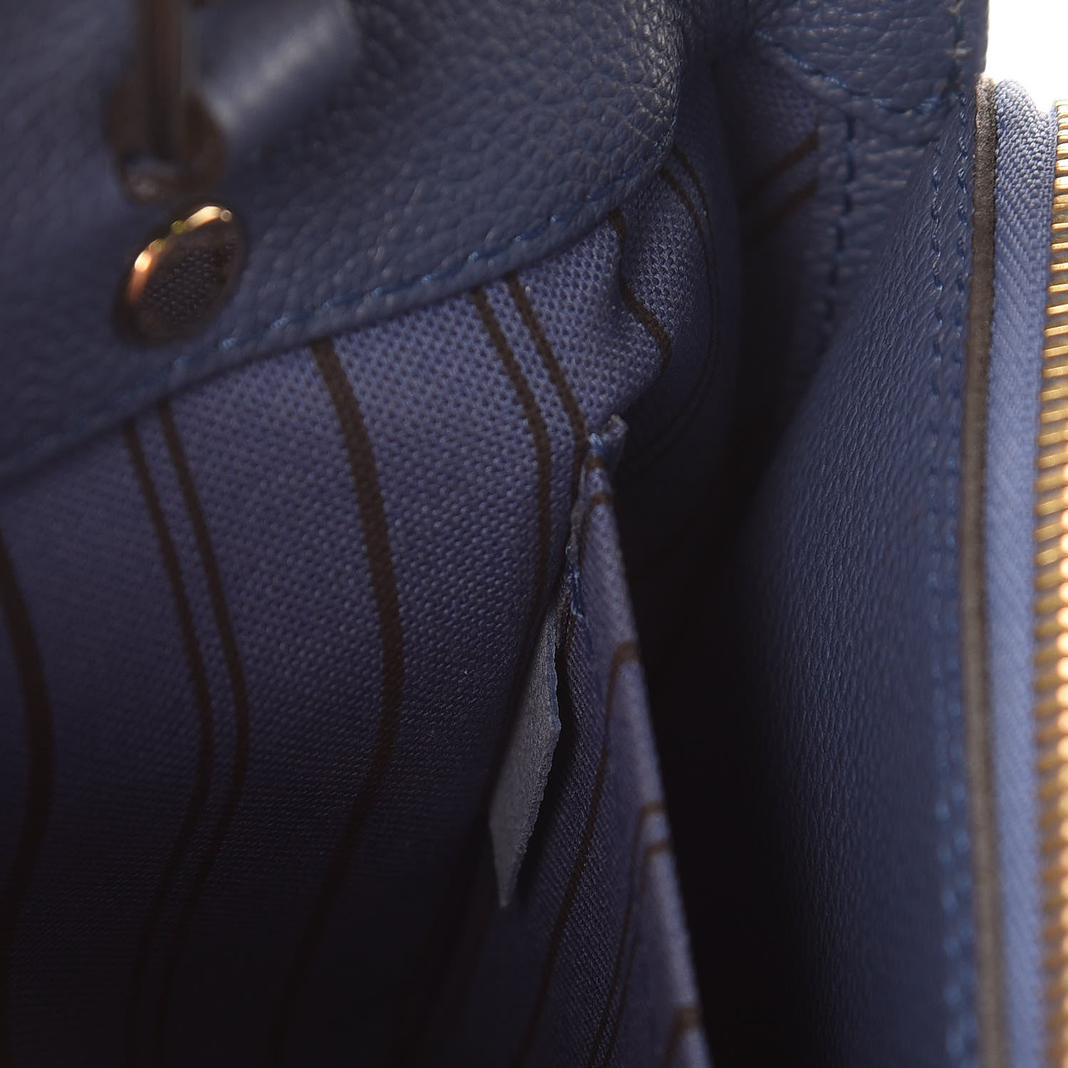 Louis Vuitton Empreinte Montaigne BB Denim 7 of 11