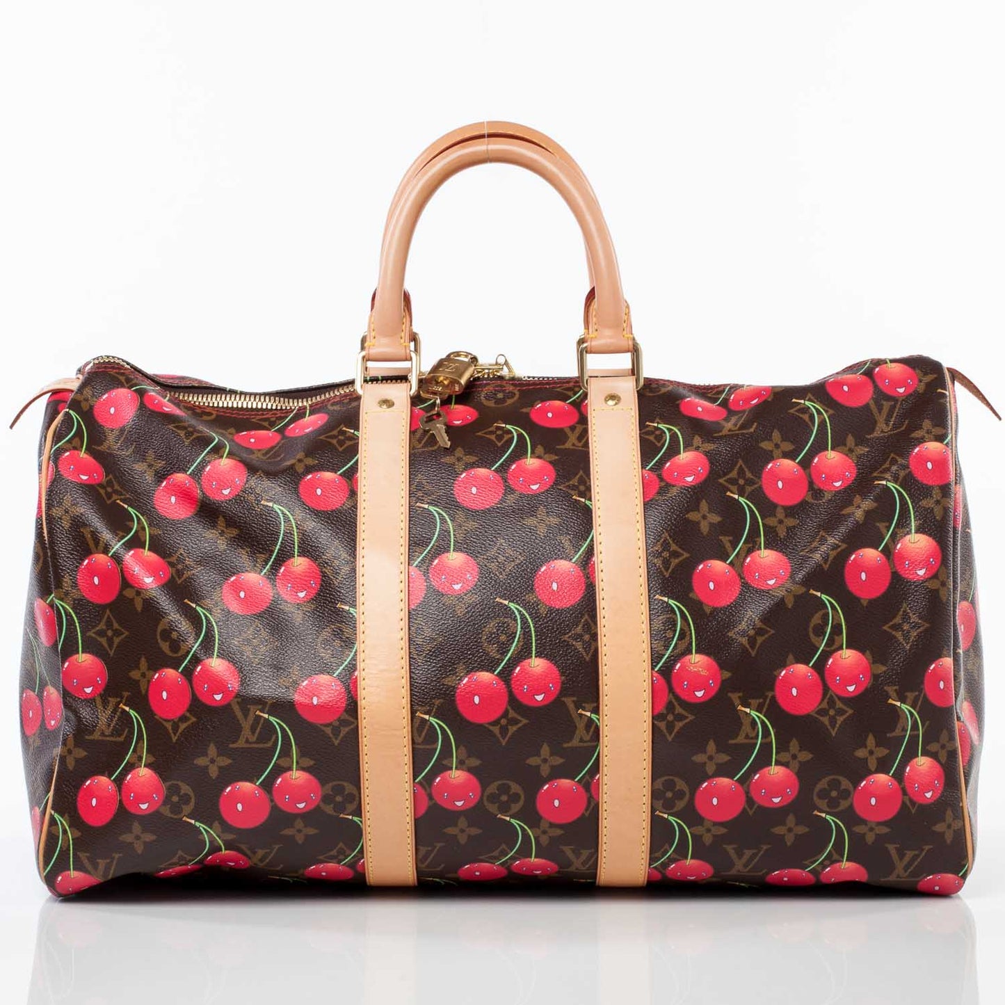 Monogram Cerises Keepall 45