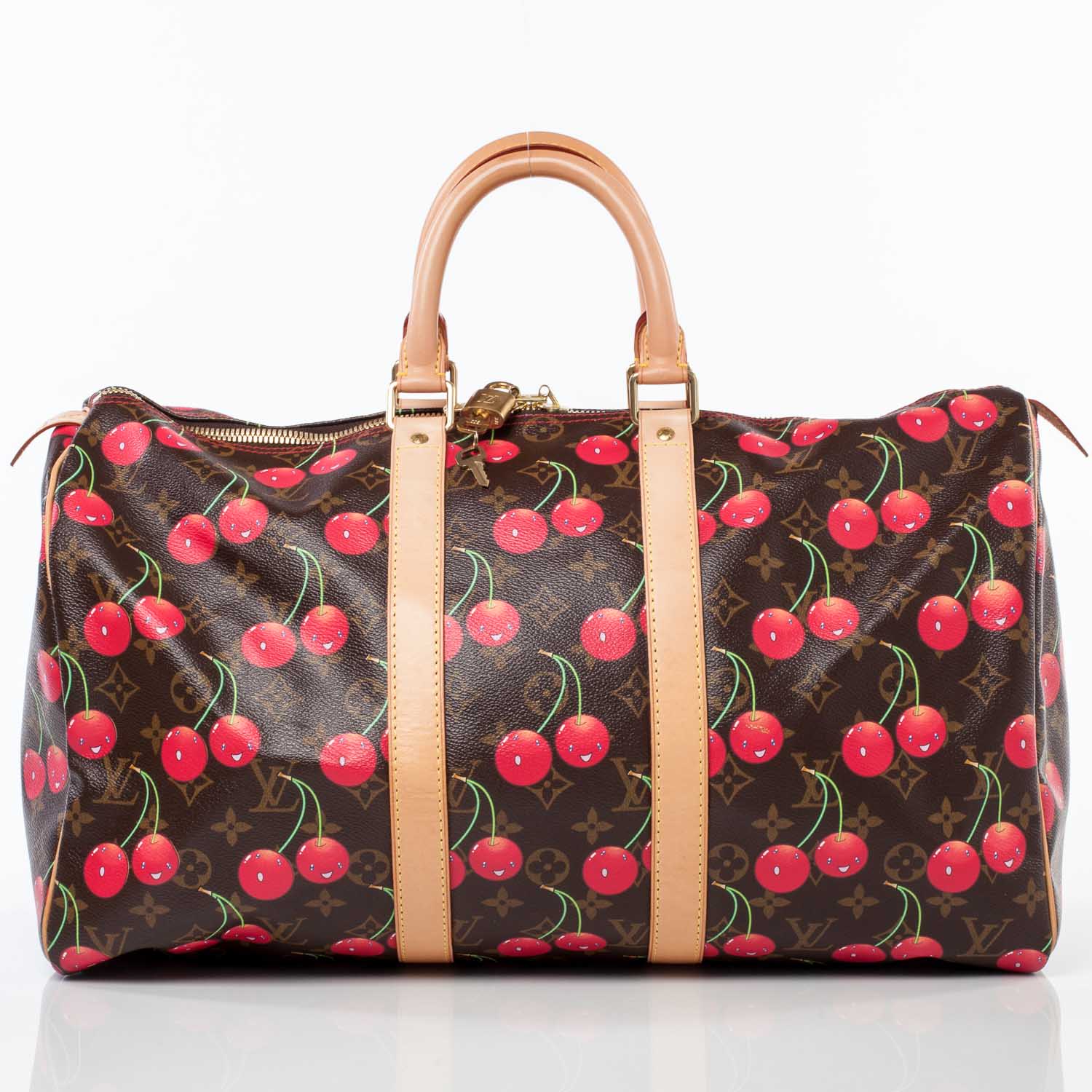Louis Vuitton Monogram Cerises Keepall 45 1 of 10