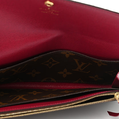 Louis Vuitton Monogram Emilie Wallet Fuchsia 5 of 7
