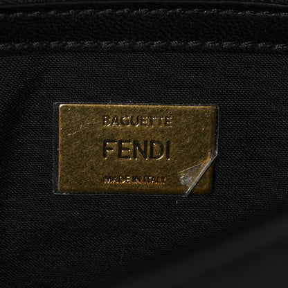 Fendi Nappa Apolo Chain Baguette Black 6 of 7