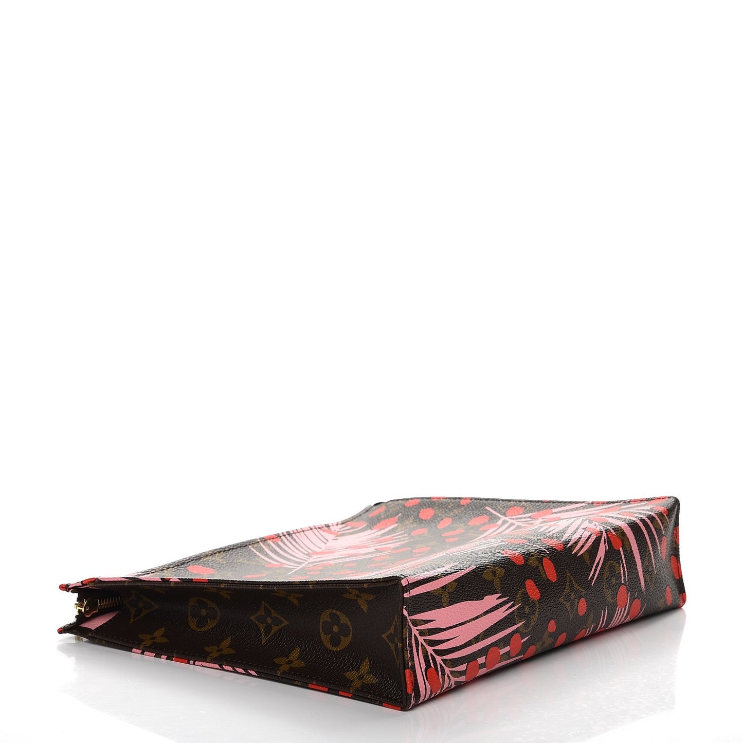 Monogram Jungle Dots Toiletry Pouch 26 Sugar Pink Poppy