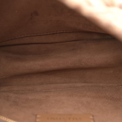 Valentino Garavani Cashmere Medium Roman Stud Shoulder Bag Brown 5 of 11