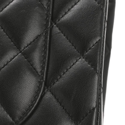 Chanel Lambskin Quilted Jumbo Double Flap Black 13 of 13