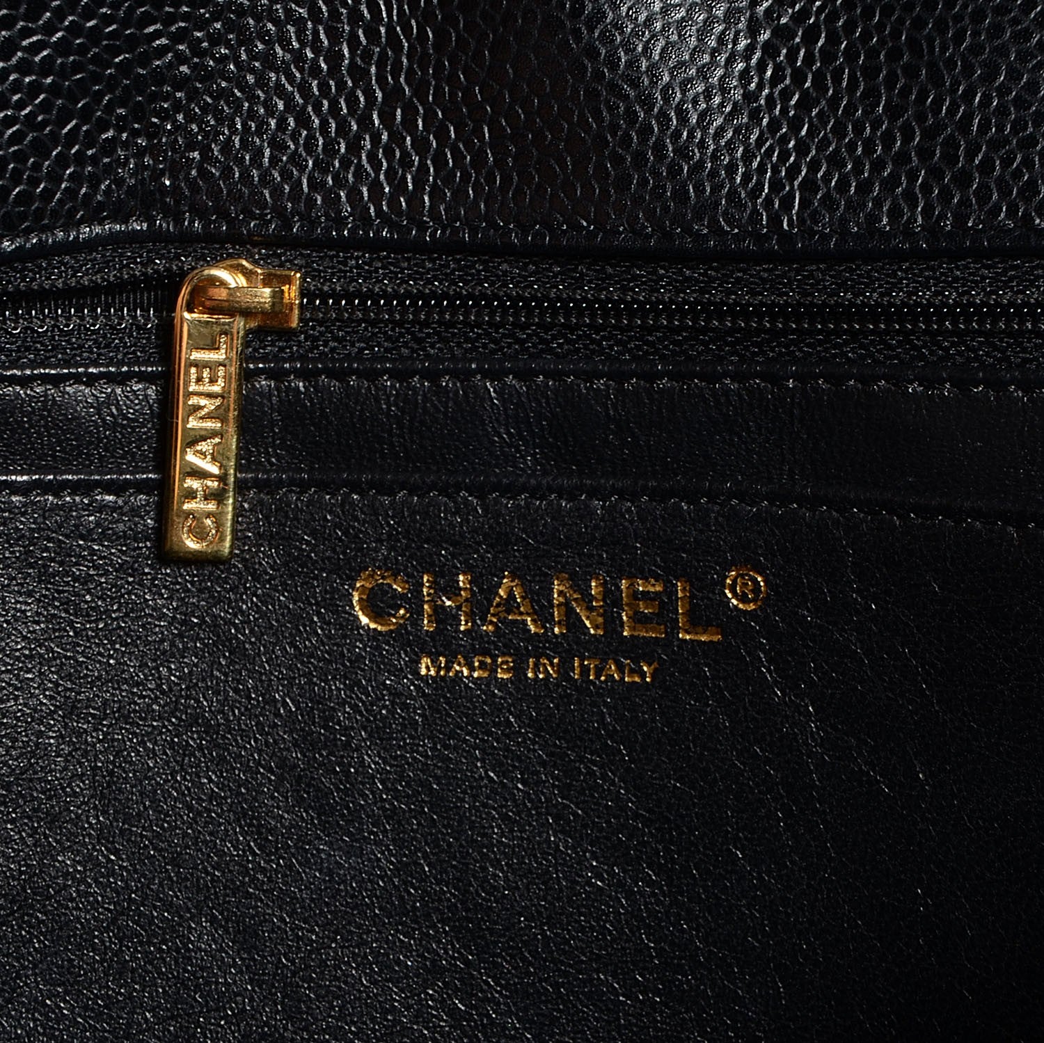 Chanel Caviar Jumbo Single Flap Black 10 of 10