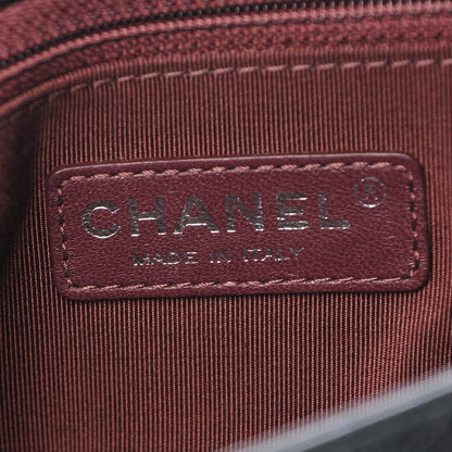 Chanel Goatskin Ombre Faded Quilted Large Boy Flap Dark Green 6 of 7