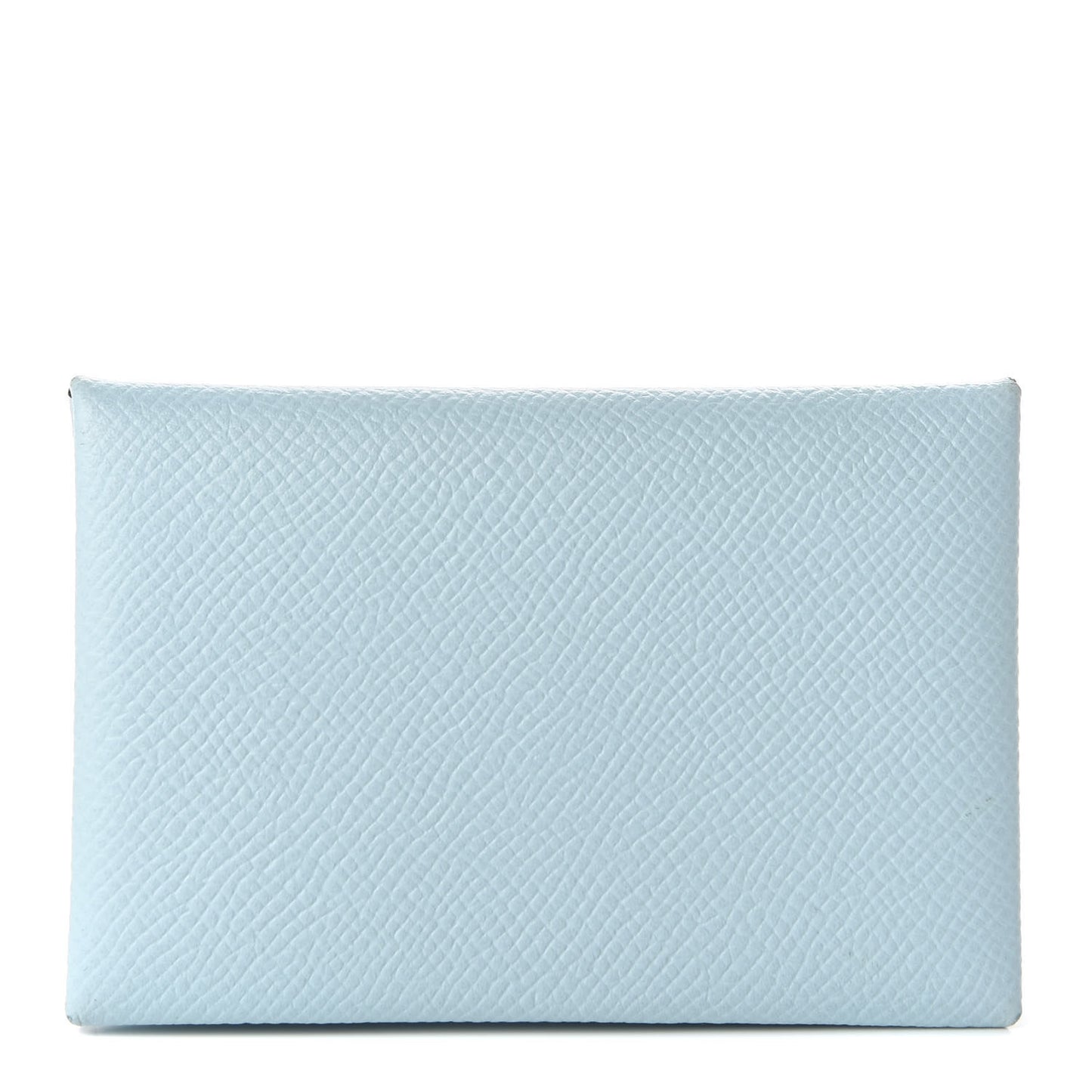 Epsom Calvi Card Case Bleu Zephyr