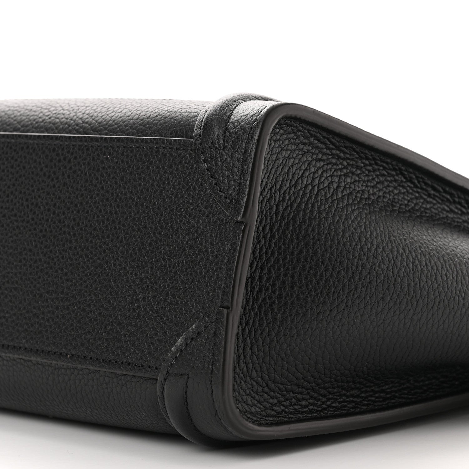 Celine Drummed Calfskin Nano Luggage Black 11 of 11