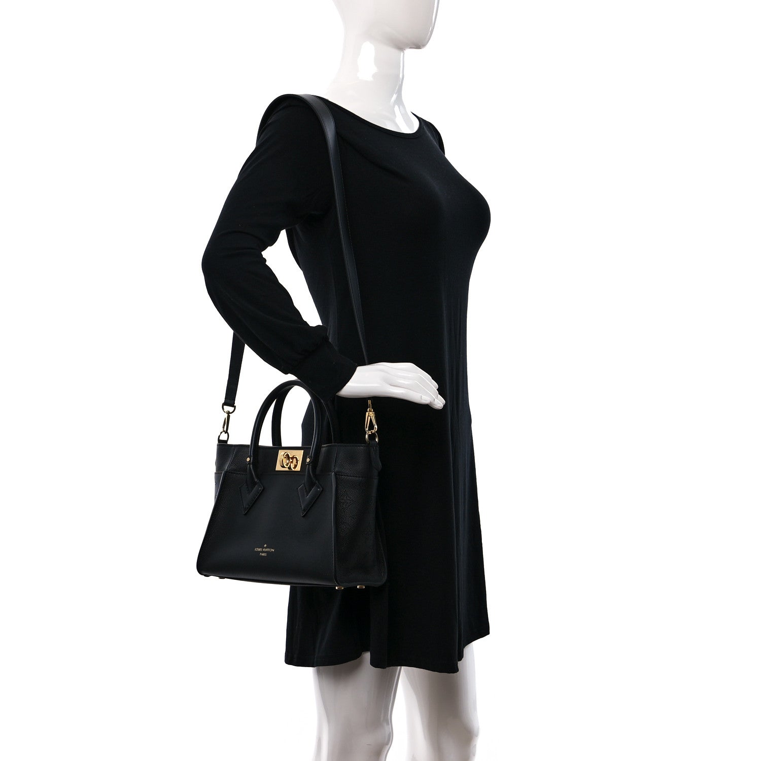 Louis Vuitton Mahina On My Side PM Black 2 of 9