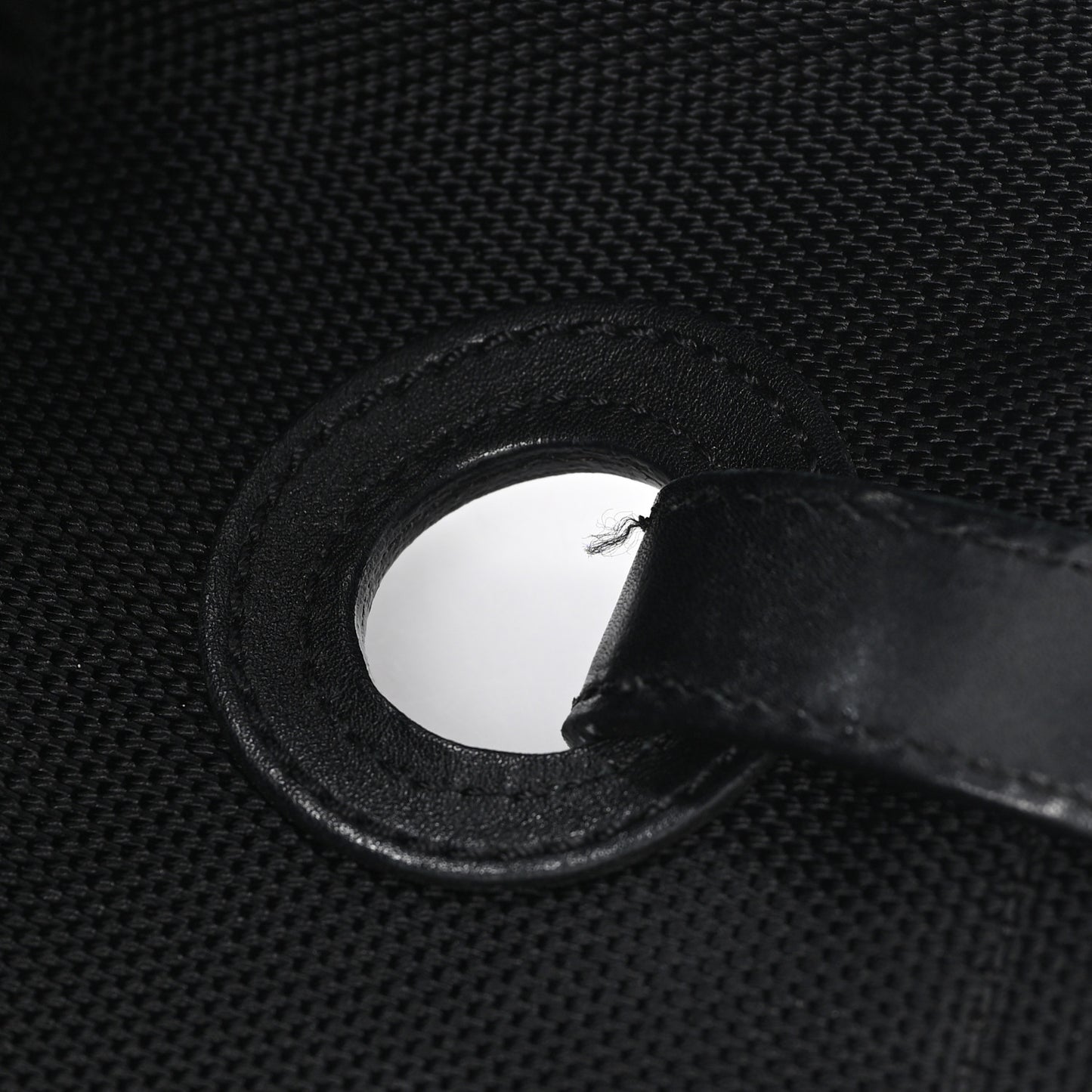 Lambskin Canvas CC Shopping Tote Black