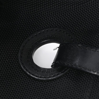 Chanel Lambskin Canvas CC Shopping Tote Black 11 of 13