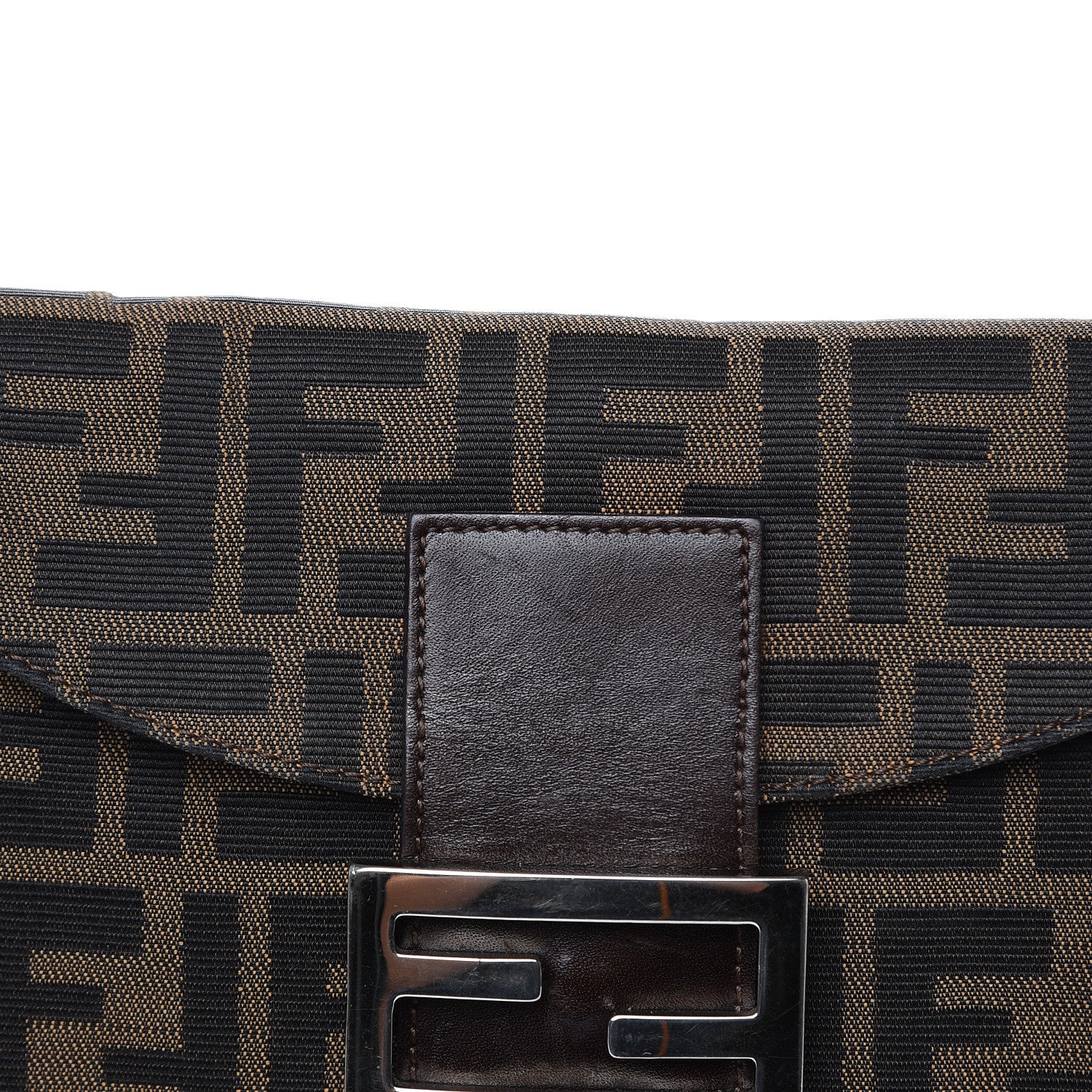 Fendi Zucca Shoulder Bag Tobacco 9 of 11