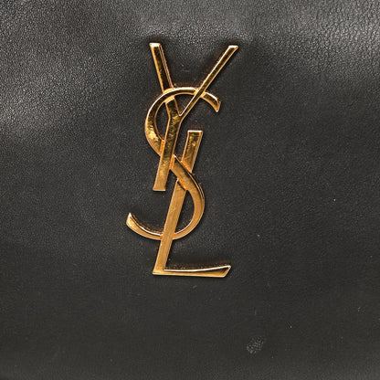 Saint Laurent Nappa Monogram Blogger Bag New Vert Fonce 6 of 15