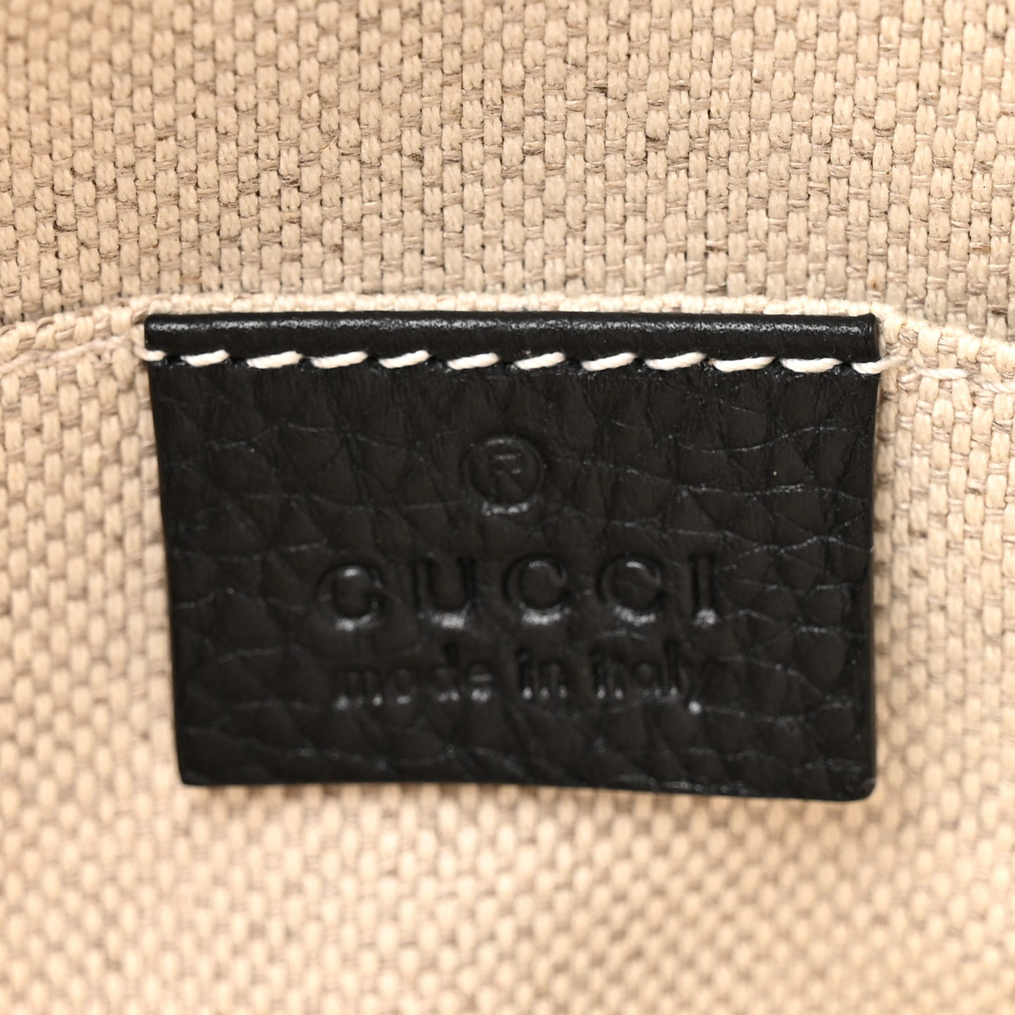 Pebbled Calfskin Small Soho Disco Bag Black