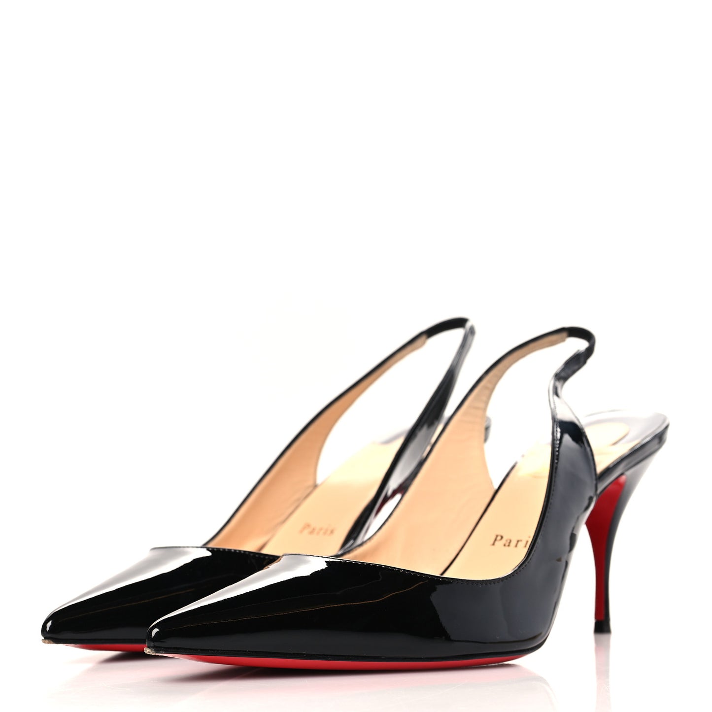 Patent Clare Sling 80 Pumps 40.5 Black