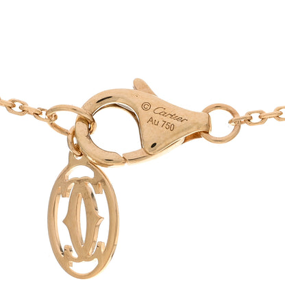 Cartier 18K Yellow Gold Diamond XS D'Amour Pendant Necklace 4 of 4