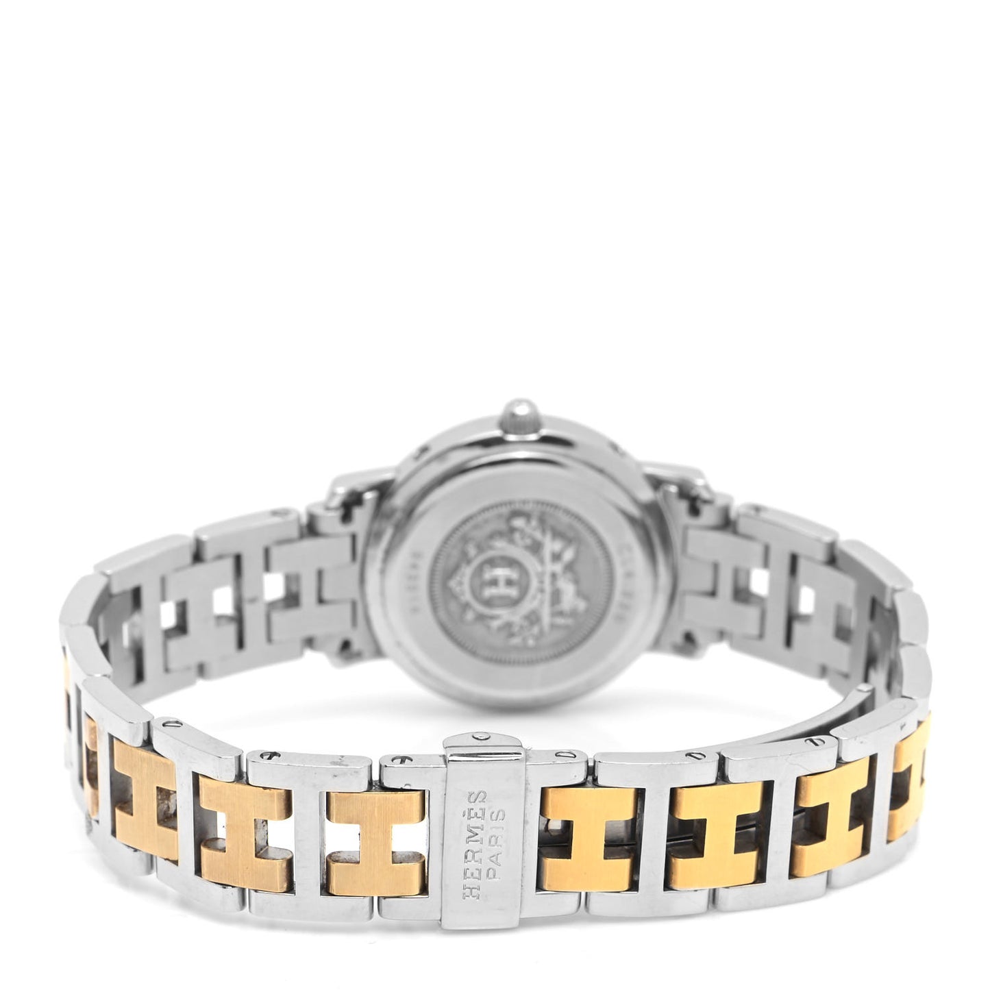 Stainless Steel 24mm Clipper Quartz Watch Gold