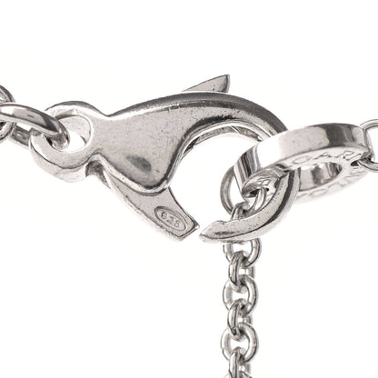 Bulgari Sterling Silver Ceramic Save The Children Pendant Necklace 6 of 13