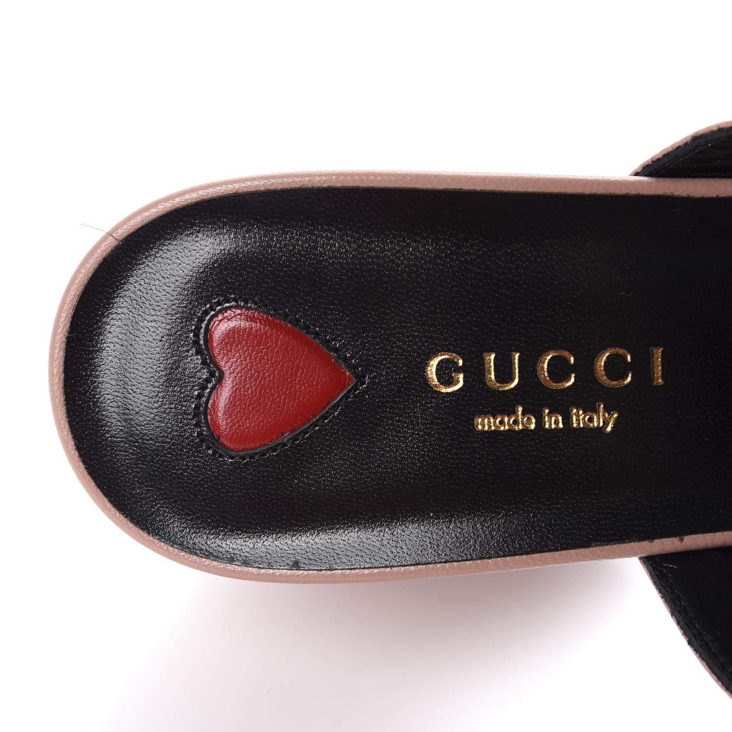 Gucci Malaga Kid Horsebit Princetown Mid Heel Mules 39 Crystal Pink 7 of 10