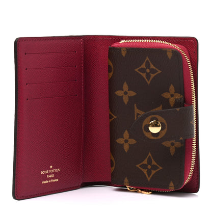 Louis Vuitton Monogram Juliette Wallet Fuchsia 5 of 7