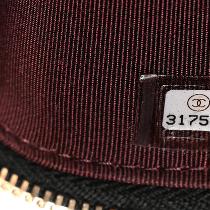 Chanel Caviar Quilted Mini Vanity Case With Chain Black 7 of 10