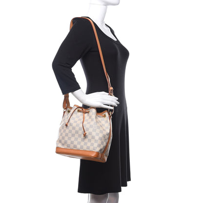 Louis Vuitton Damier Azur Noe BB 2 of 13