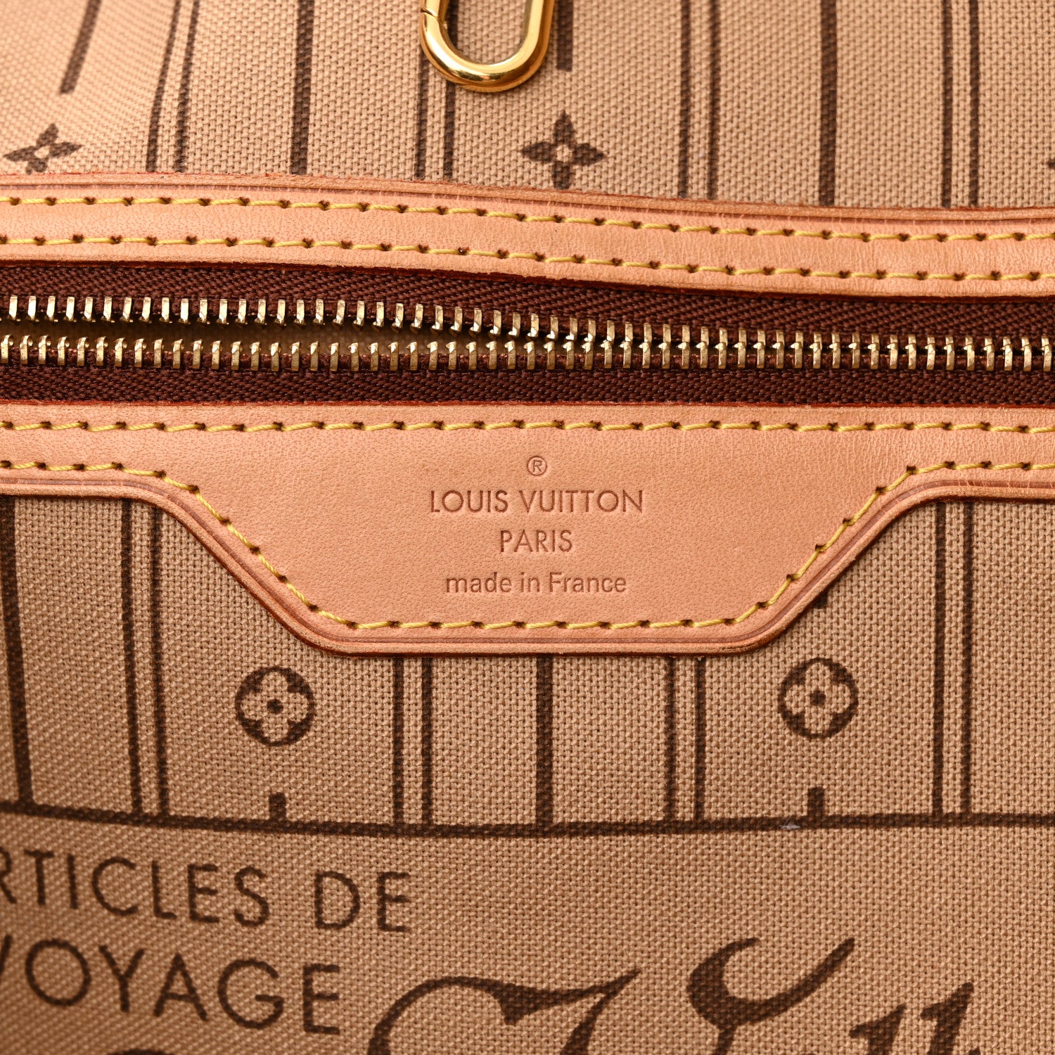 Louis Vuitton Monogram Neverfull MM 6 of 9