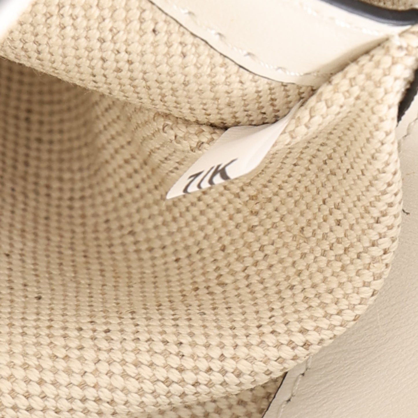 Paglia Spazzolato Shoulder Bag Naturale White
