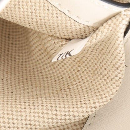 Prada Paglia Spazzolato Shoulder Bag Naturale White 7 of 10