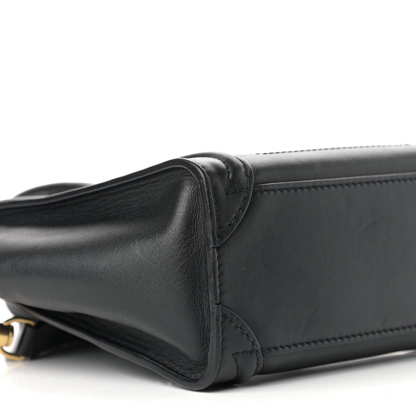Smooth Calfskin Nano Luggage Black