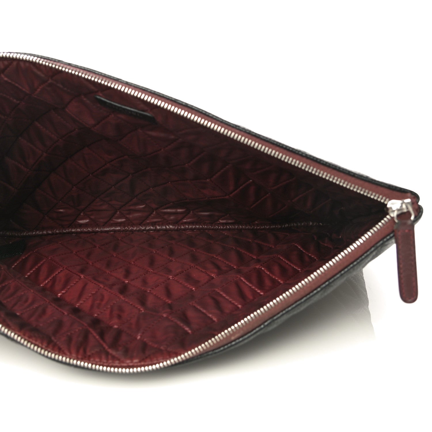 Chanel Caviar Quilted Large Cosmetic Case Black 5 of 10