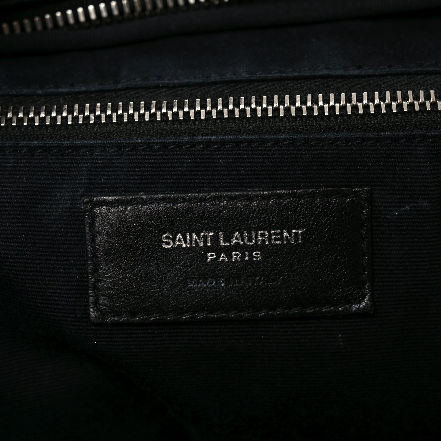 Saint Laurent Lambskin Mixed Matelasse Joan Bowling Bag Black 6 of 11