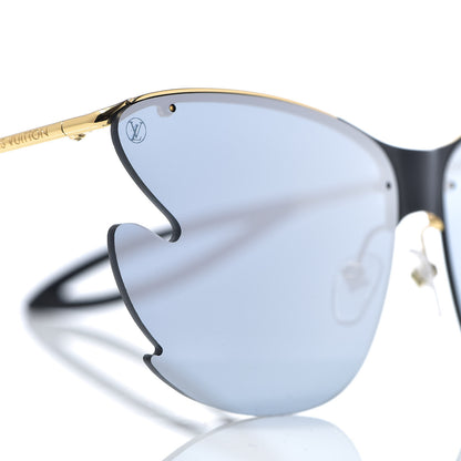 Louis Vuitton Bohemian Vuittony Square Sunglasses Z1235W Silver Mirror 7 of 8