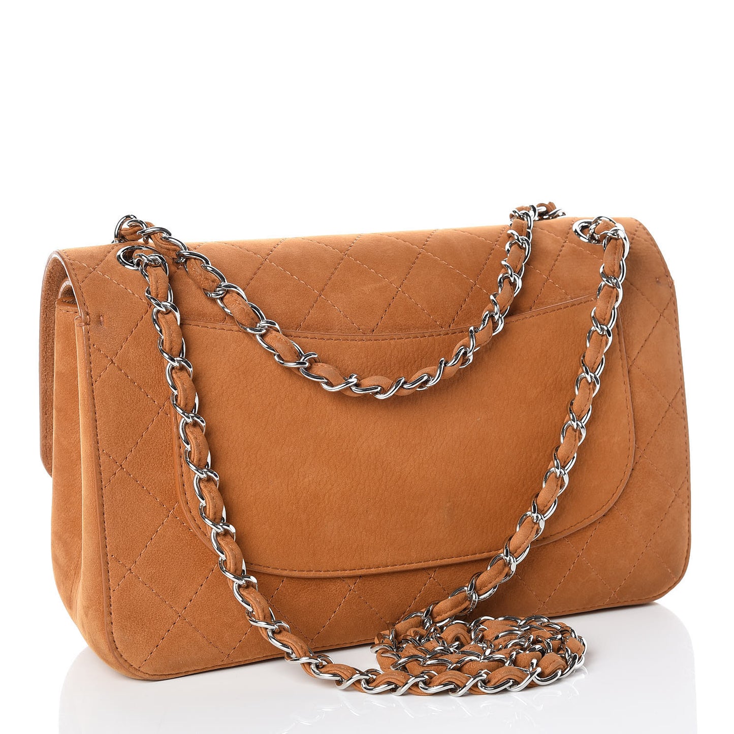 Nubuck Bull Jumbo Double Flap Camel