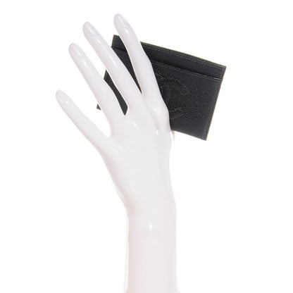 Chanel Caviar Timeless CC Card Holder Black 2 of 7