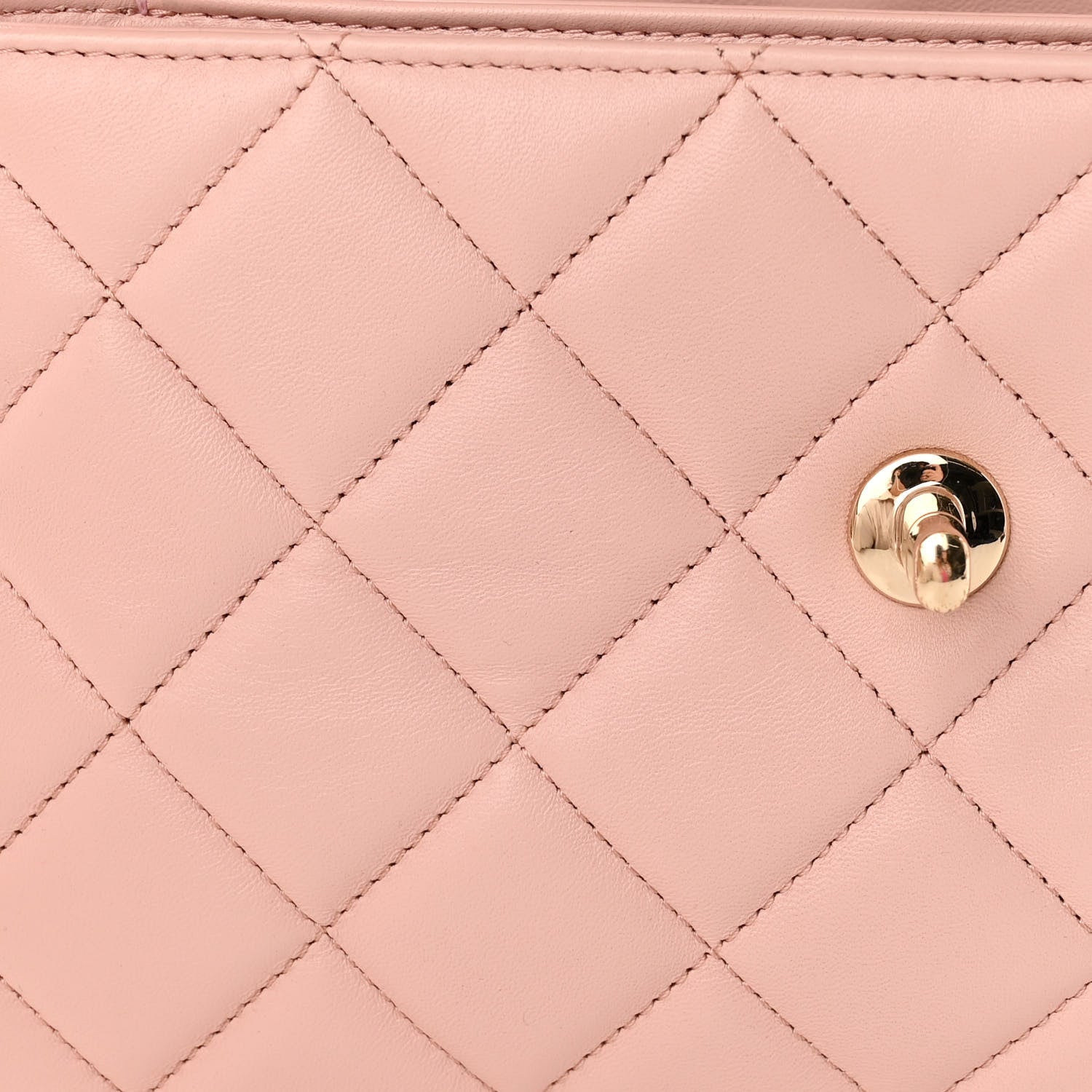 Chanel Lambskin Quilted Small Trendy Chain CC Flap Dual Handle Bag Light Pink 12 of 13
