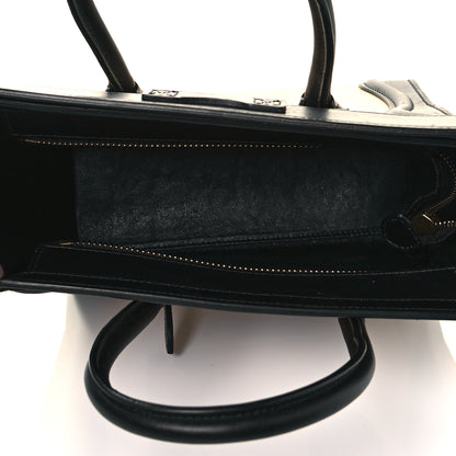 Celine Smooth Calfskin Nano Tri-Color Luggage White 5 of 10