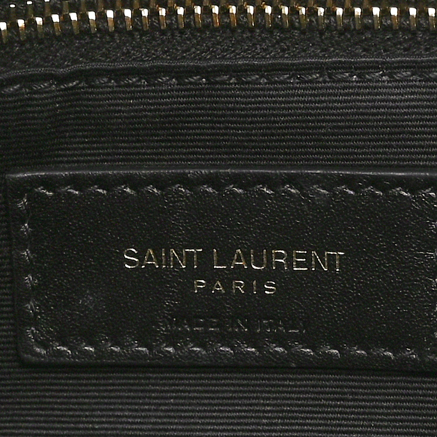 Saint Laurent Patent Quilted Small Loulou Puffer Monogram Chain Satchel Black 6 of 10