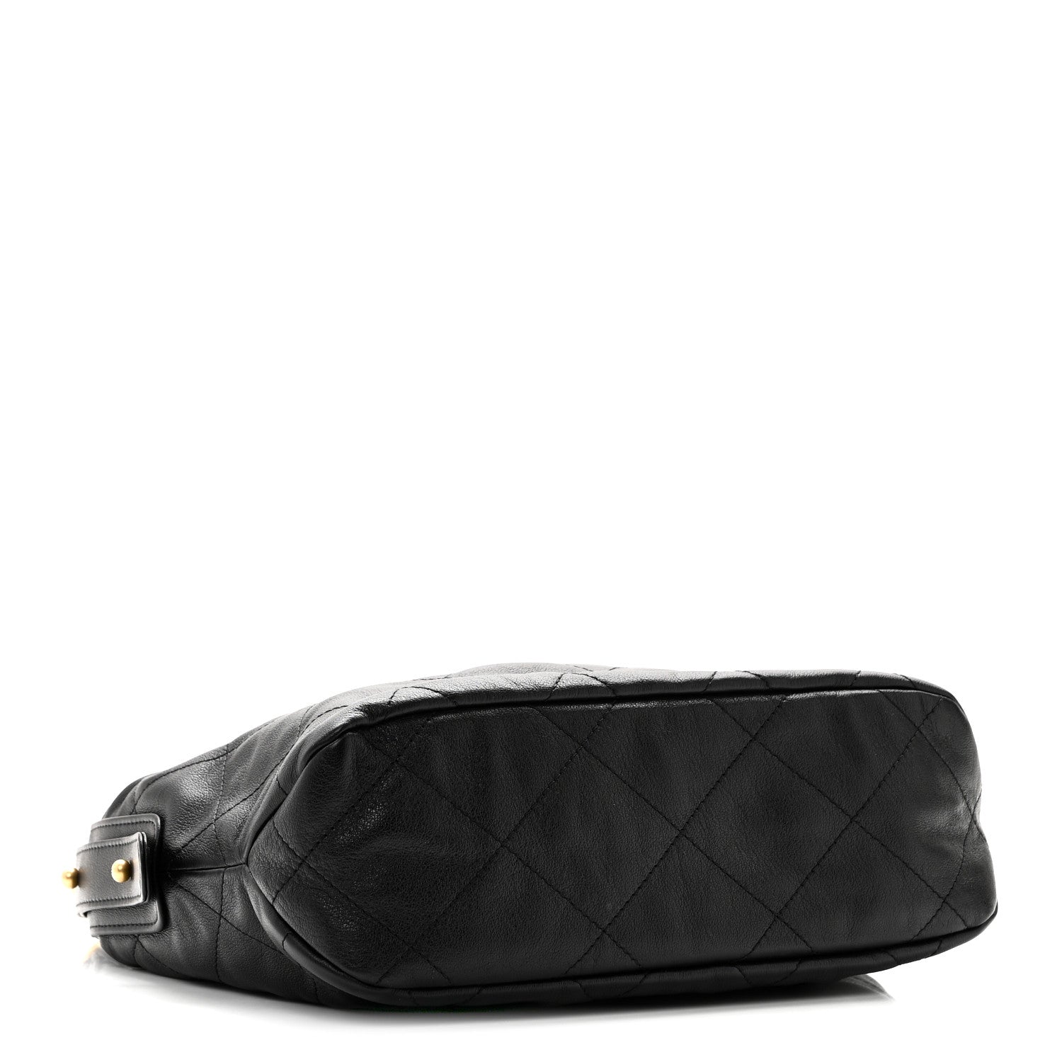 Chanel Calfskin Quilted Daily Hobo Black 4 of 10