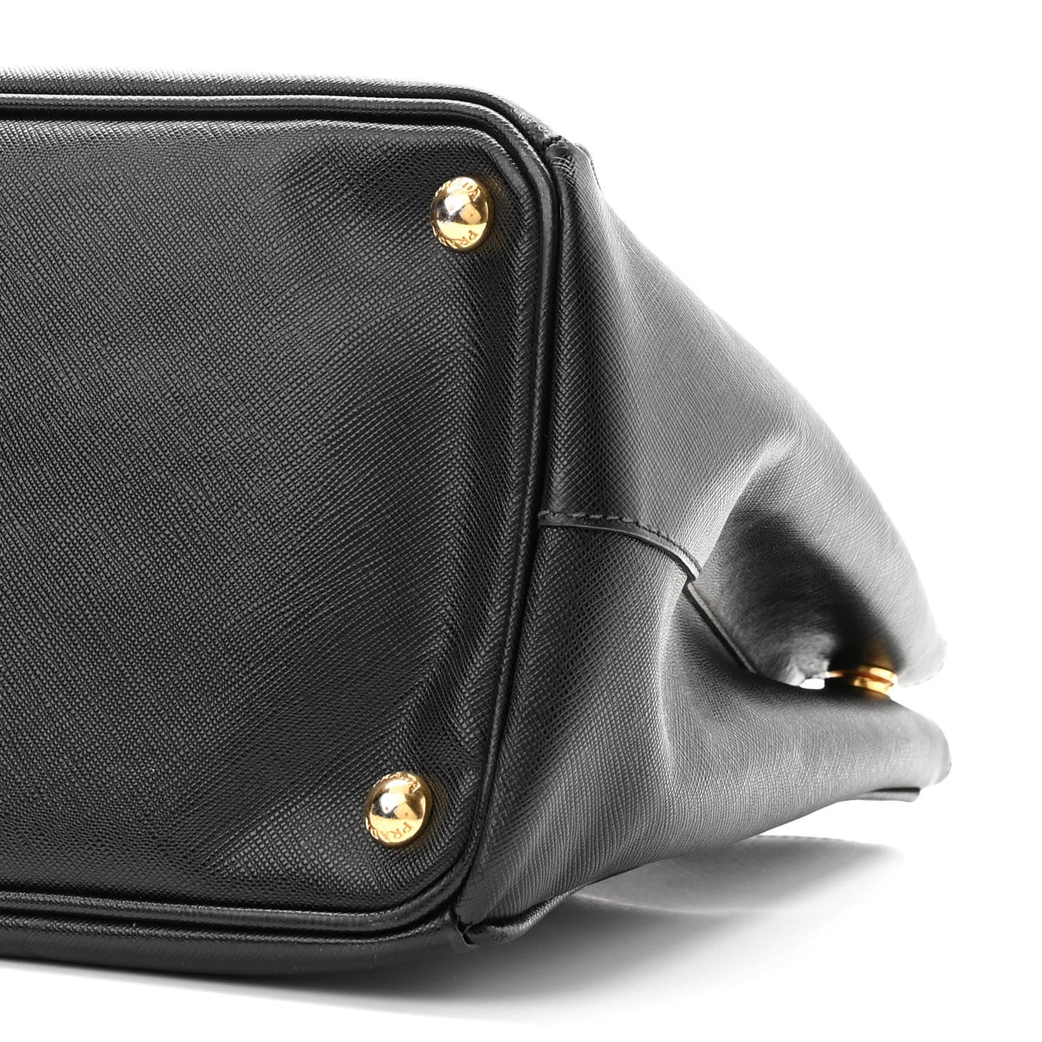 Prada Saffiano Large Galleria Double Zip Tote Black 9 of 10